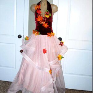 2 piece fairy queen gown OOAK handmade